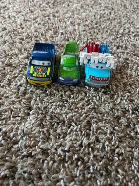 Disney Cars Die-Cast Toy Vehicle - Blue, Green, Light Blue